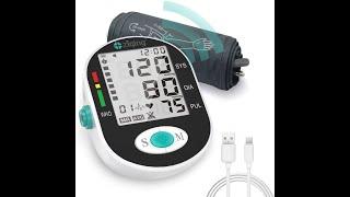 ZIQING Automatic Blood Pressure Monitor with LCD Screen