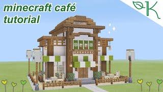 ️ how to build a cafe ️ | minecraft tutorial