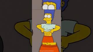 Marge became a bodybuilder ‍️ #shorts #simpsons