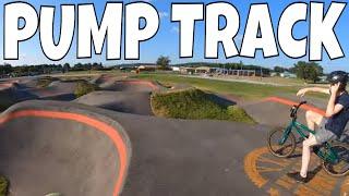 LARGEST Asphalt Pump Track in North America! - Bike Park