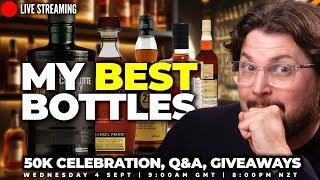 Tasting the Best Whiskies in My Collection: 50K Celebration, Q&A, and Giveaways - LIVE