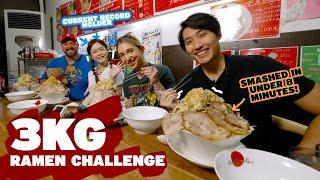 INSANE 3KG RAMEN EATING CHALLENGE - RECORD SMASHED! | ft @RandySantel @KatinaEatsKilos @xiaohui_foodie