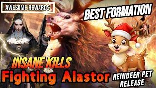 Fighting Alastor Best Formation Stage 1  Reindeer Pet Released ::: Last Shelter Survival #24EGaming