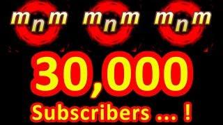  ‘Mario Nicola Misino’ YouTube Channel: 30,000 SUBS & 28 million VIEWS (Dec. 17, 2017). Thanks! 