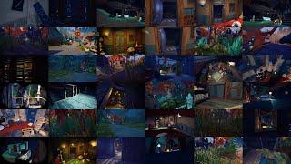 All Hello Neighbor 2 Alpha 2 hidden clips from the AI Trailer