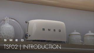 50's Retro Style Four Slice Toaster | Smeg TSF02