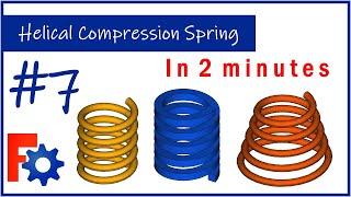 FreeCAD: Part Design | Beginner Tutorial #7 (Helical Spring)