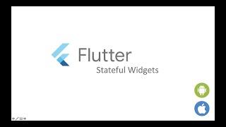 Flutter Tutorial for Beginners #16 - Stateful Widgets