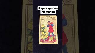 20 марта. Карта дня. #картадня #таро #таронадень #гороскоп #гороскопнадень