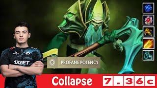 [DOTA 2] TSpirit.Collapse the NECROPHOS [OFFLANE] [7.36c]