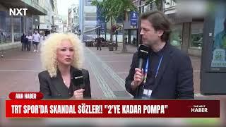 TRT Spor'da Skandal Sözler!! "2'ye Kadar Pompa"