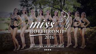 MISS HOREHRONIE 2016 | Backstage