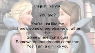 I'm a Girl Like You- Barbie as the Princess and the Pauper w/ Lyrics