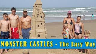 #sand castle building - build a 3hr #epic Sandcastle