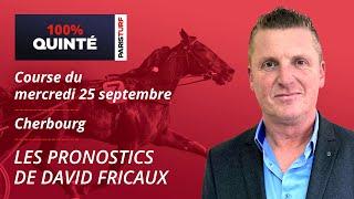 Pronostics Quinté PMU - 100% Quinté du Mercredi 25 septembre à Cherbourg