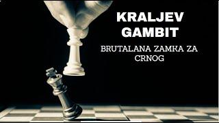 Kraljev gambit - brutalna zamka za crnog