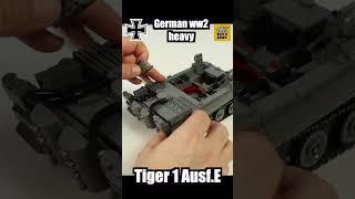 Lego WW2 Tiger tank review #shorts #military