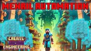 Menril Tree Automation with Create Mod - Create Arcane Engineering Episode 2!
