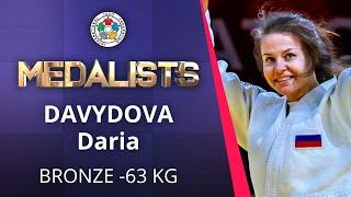 DAVYDOVA Daria Bronze medal Judo Tbilisi Grand Slam 2021