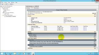 Group Policy Management Console in Windows Server 2012 R2