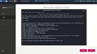 How to install Genymotion Android Emulator in Kali Linux 2020!!!