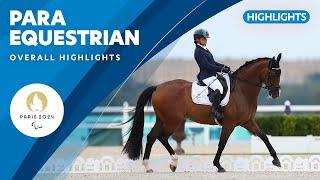 Para Equestrian Highlights | Paris 2024 Paralympic Games ️