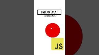 javascript example onclick event