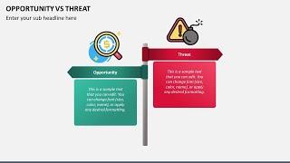 Opportunity vs Threat Animated PowerPoint Slides