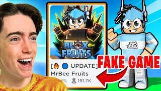 I Created A FAKE Blox Fruits Game...