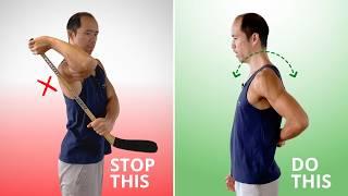 STOP Stretching Your Rotator Cuff! Do These 4 Exercises Instead