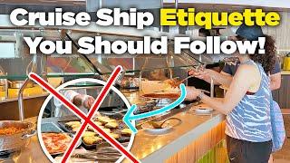 20 rules of cruise ship etiquette no one ever tells you (but should)