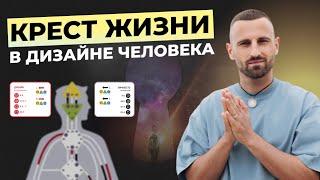 Что такое Крест Жизни и как его анализировать? Дизайн Человека. Инкарнационный крест и Лунные узлы