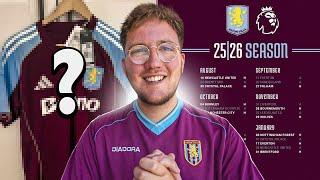 Home Kit LEAKED and Fixtures ANNOUNCED for Aston Villa! 