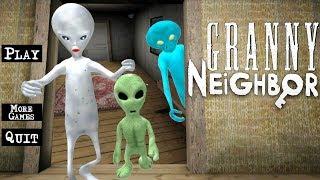 ПРИШЕЛЬЦЫ убили ЛЮДЕЙ СОСЕДИ ГРЕННИ в Зоне 51 - Alien Neighbor. Area 51 Escape Granny