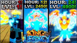 Spending 24 Hours As Marco The Phoenix In Roblox King Legacy... Here's What Happened!