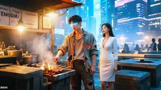 全球饑荒，擺攤小夥意外激活系統擁有無限食材，幫女總裁解決公司危機，逆襲成億萬首富！#爽劇 #神醫 #逆襲