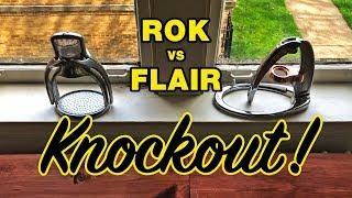 Rok vs Flair Espresso Maker - KNOCKOUT!