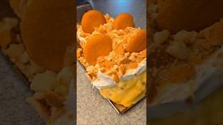 How To | Smoked Banana Pudding Cream Cheese #dessert #banana #pudding #fyp #recipe #cheese