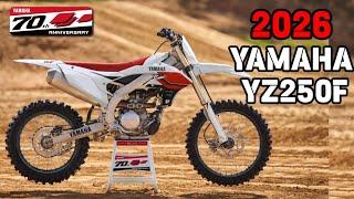 2026 YAMAHA YZ250F 70th ANNIVERSARY EDITION