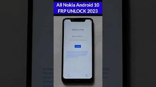 All Nokia Phone Android 10 FRP Bypass Without Pc 2023