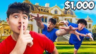 First To Find Me in MANSION Wins $1,000 *GONE WRONG*