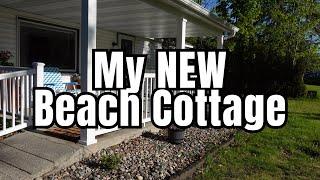 Come Tour My NEW Beach Cottage with Me / All the fun little details / #michigan #ludington
