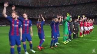 PES 2017 PS4 Gameplay (1080p 60fps)