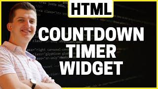 How To Add Countdown Timer To HTML Website