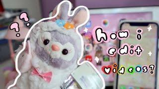 how i edit aesthetic video intros 我如何剪辑影片开头  ipad, phone (beginners! )