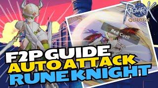 Ragnarok Origin Global: Auto Attack Rune Knight PVE build - F2P Guide