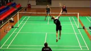 Viktor Axelsen amazing badminton TRICK SHOT