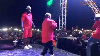 King Boss LAJ & Orbatheh Entertains Fans at Beach Café Music Concert Freetown Sierra Leone