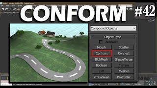 #42 || CONFORM COMPOUND OBJECT IN 3DS MAX || 3DS MAX FULL Tutorials in Hindi ||