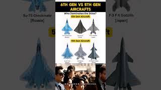 5th Gen vs 6th Gen Fighter Jets: Who Rules the Skies? ️
